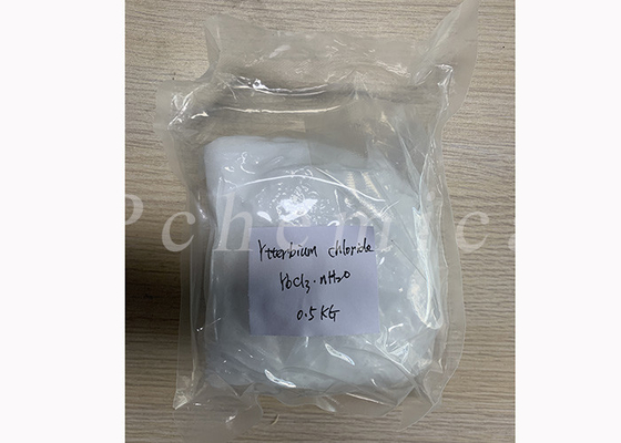 High Purity 99.999% Ytterbium Chloride Hydrate YbCl3 6H2O CAS 10035-01-5