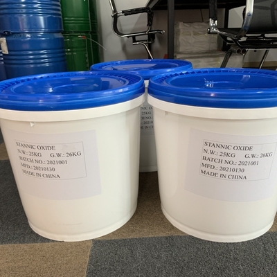 Stannic Oxide Tin Oxide SnO2 CAS 18282-10-5 For Raw Material Of Opalescent Glass